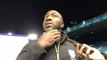 Darren Moore reacts to Sheffield Wednesday's win over MK Dons