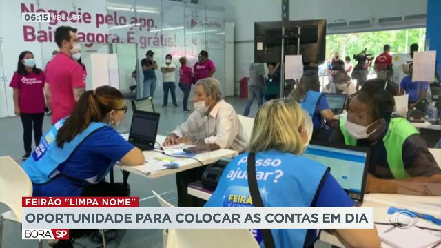 O Feirão Limpa Nome do Serasa já começou em diversas cidades do brasil e pela internet. E o repórter Juliano Dip encontrou na fila um telespectador do Bora que só ficou sabendo da oportunidade ao ver o programa.