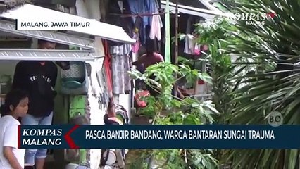 Sungai Meluap, Warga Bantaran Sungai di Kota Malang Was-was