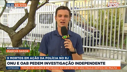 A Organização das Nações Unidas e a Ordem dos Advogados do Brasil pediram uma investigação independente da operação da polícia que acabou com nove mortos no RJ.Saiba mais em youtube.com.br/bandjornalismo#BandNews20anos #ONU #OAB