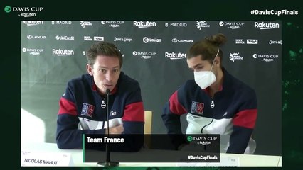Coupe Davis 2021 - Nicolas Mahut : "La plus grande difficulté ça va être la Marseillaise devant 0 personne"