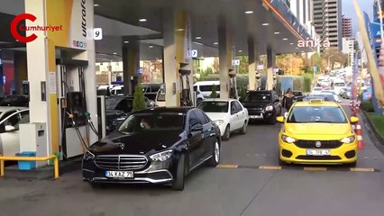 Zam öncesi akaryakıt istasyonlarında kuyruk!