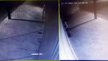 Vídeo mostra homem realizando arrombamento em imóvel na Rua Paraguai