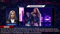 'The Voice': Wendy Moten Tells Fans She's OK After Falling On Stage - 1breakingnews.com