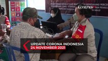 Update Covid-19 Indonesia 24 November 2021: 451 Kasus Baru Terkonfirmasi