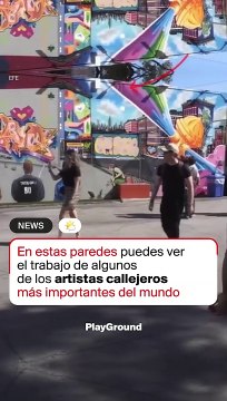 En estas paredes puedes ver el trabajo de algunos de los artistas callejeros más importantes del mundo