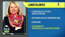 Senado elige a Loretta Ortiz como nueva ministra de la SCJN