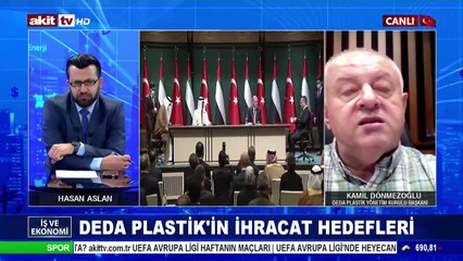 Deda Plastik'in ihracat hedefleri