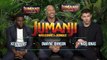 Dwayne Johnson, Kevin Hart y Nick Jonas nos hablan de 'Jumanji: Bienvenidos a la jungla'