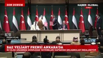 BAE Veliaht Prensi Al Nahyan Ankara'da!