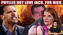 The Young And The Restless Spoilers Phyllis doesn't love Jack, she just wants to make Nick jealous