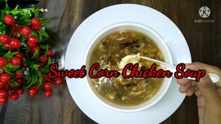 Chicken Corn Soup With Homemade Chicken Stock | Healthy Oil Free Chicken Corn Soup | Chicken Soup | winter special recipe | no oil healthy soup recipe| chicken Corn soup kaise banate hai | how to make sweet corn soup |