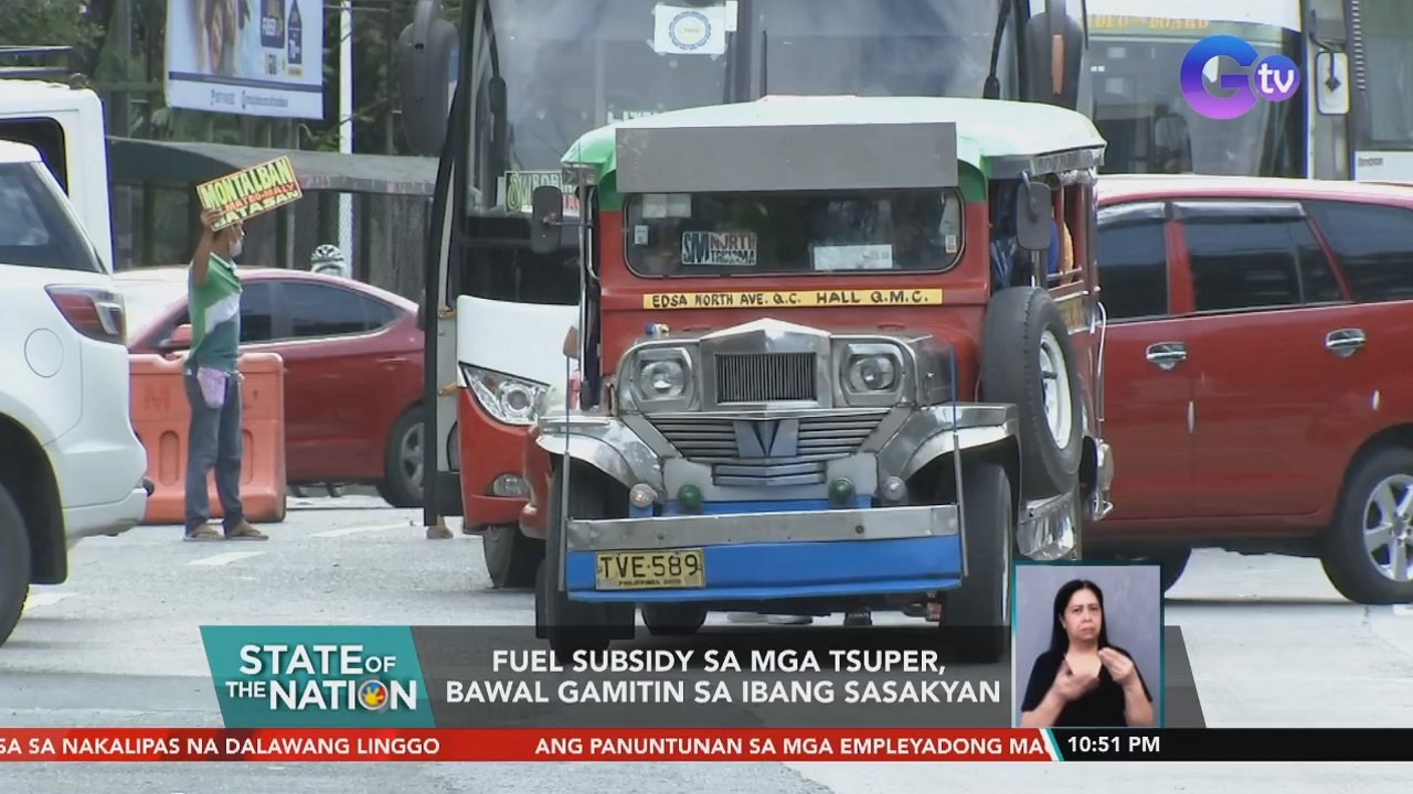 LTFRB, nagbabala laban sa mga tsuper hindi sa pagpapagasolina gagamitin ang ang subsidy | SONA
