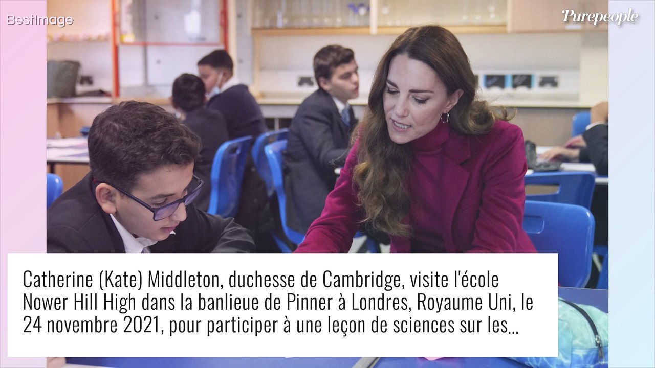 Kate Middleton imperturbable : brushing au vent et look bonbon, elle fait bonne figure en pleine tempête