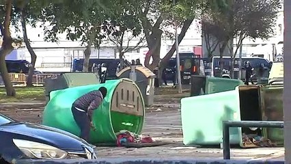 Puerto Real vuelve a ser el punto conflictivo de enfrentamientos en la huelga del metal