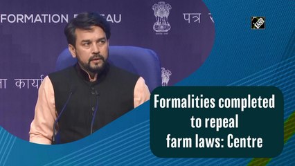 Cabinet clears bill to repeal farm laws
