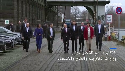 اتفاق بين الاشتراكي الديموقراطي والخضر والليبراليين لتشكيل حكومة في المانيا