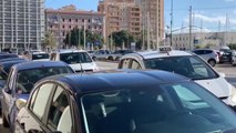 Sciopero taxi, a Cagliari lavoratori bloccano il centro cittadino