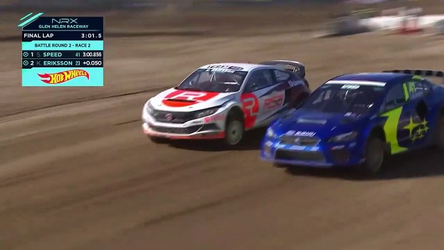 NITRO RALLYCROSS Glen Helen 2021 Battle Round 2 Race 2 Speed Eriksson Epic Battle Win