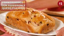 Pan de arroz con pepperoni y queso cuajado | Receta internacional | Directo al Paladar México