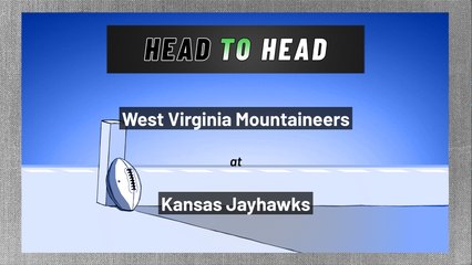 West Virginia Mountaineers at Kansas Jayhawks: Spread
