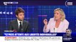 Covid-19: Marine Le Pen dénoncent des mesures 