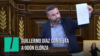 Guillermo Díaz contesta a Odón Elorza