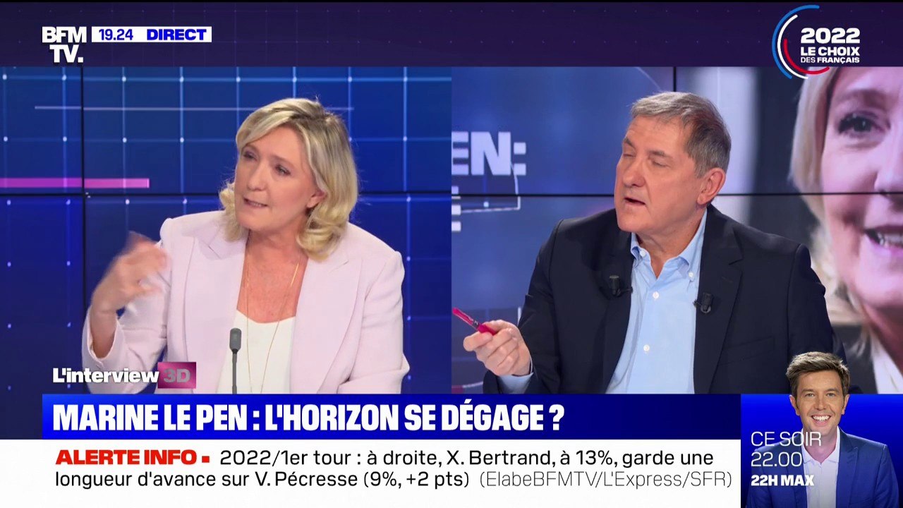 Marine Le Pen: "À quoi sert Éric Zemmour à part affaiblir Marine Le Pen ?"