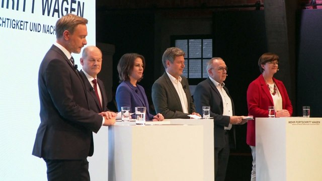 SPD, Os Verdes e FDP chegam a acordo para governar Alemanha