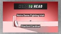 Notre Dame Fighting Irish at Stanford Cardinal: Over/Under