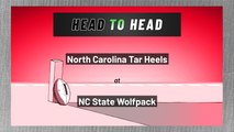 North Carolina Tar Heels at NC State Wolfpack: Over/Under