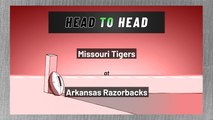 Missouri Tigers at Arkansas Razorbacks: Over/Under
