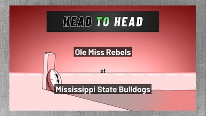 Ole Miss Rebels at Mississippi State Bulldogs: Spread