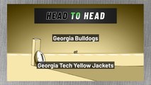 Georgia Bulldogs at Georgia Tech Yellow Jackets: Spread