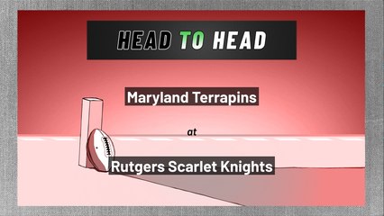 Maryland Terrapins at Rutgers Scarlet Knights: Spread