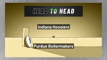 Indiana Hoosiers at Purdue Boilermakers: Over/Under