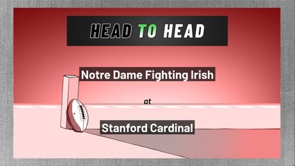 Notre Dame Fighting Irish at Stanford Cardinal: Spread
