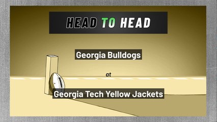 Georgia Bulldogs at Georgia Tech Yellow Jackets: Over/Under