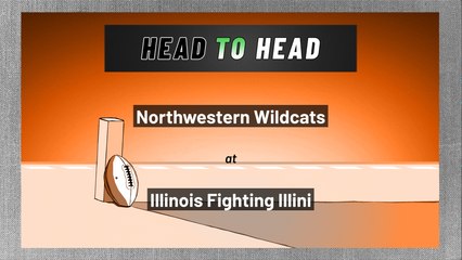Northwestern Wildcats at Illinois Fighting Illini: Over/Under