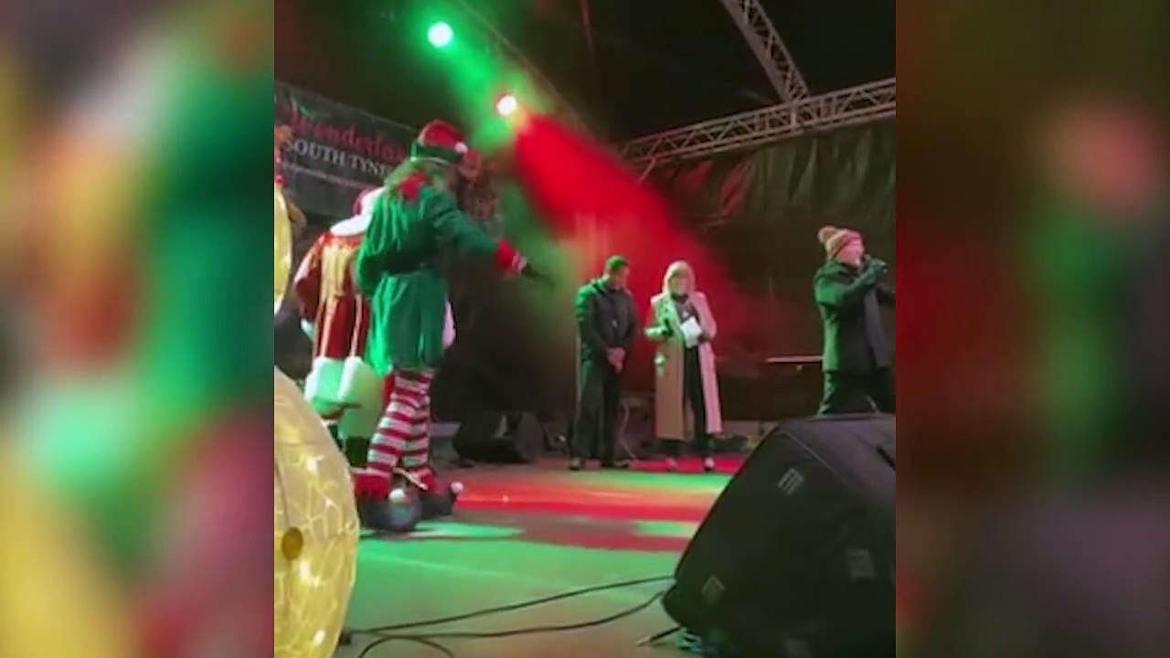 South Shields Christmas light switch on 2021 video Dailymotion