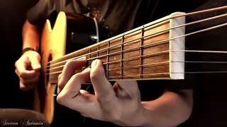 Melukis Senja - Budi Doremi _ Fingerstyle guitar cover(480P)