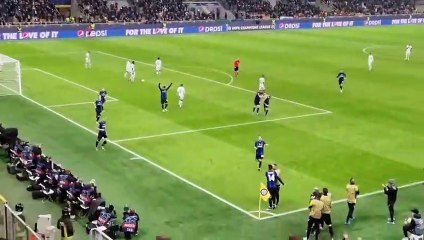 Navijači Intera reakcija na Džekin gol