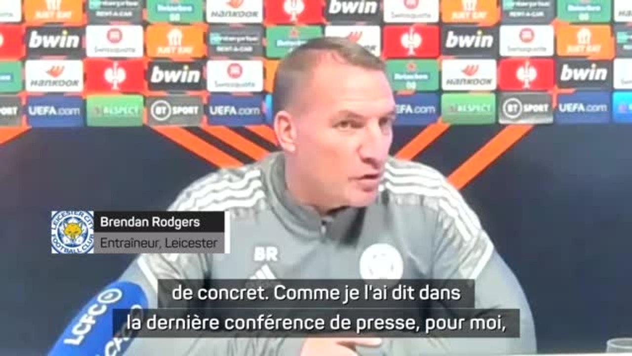 Leicester - Rodgers cible de Manchester United : "Il n'y a rien de réel"