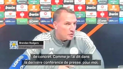 Leicester - Rodgers cible de Manchester United : "Il n'y a rien de réel"