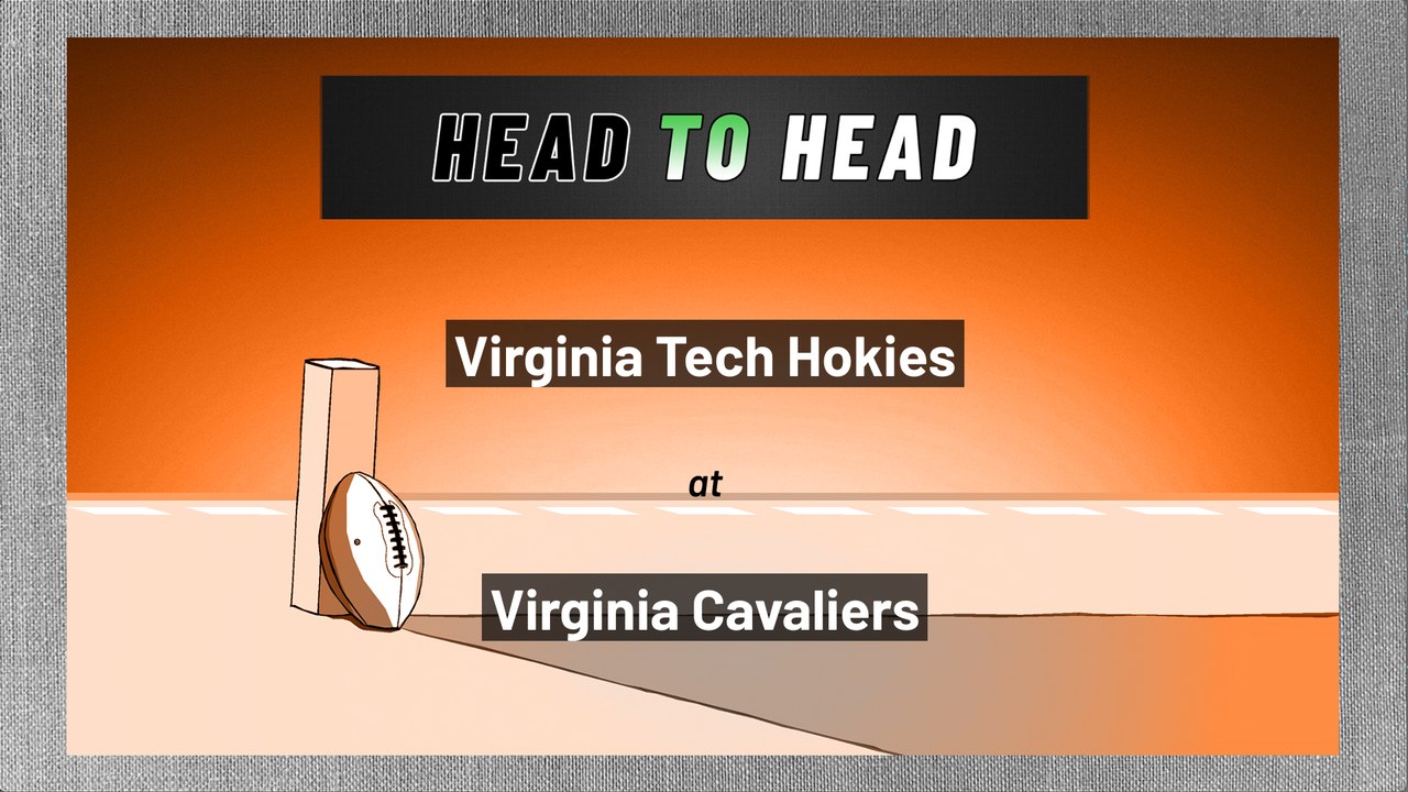 Virginia Tech Hokies at Virginia Cavaliers: Over/Under