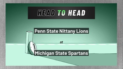 Penn State Nittany Lions at Michigan State Spartans: Spread