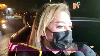 نهال عنبر|عزاء سهير البابلي