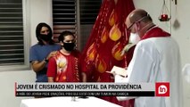 Bispo vai até hospital e garante Crisma de jovem com tumor