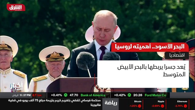 ...لقى الاسطول الروسي تدريبات عسكرية في الب...