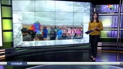 Continúa en Bolivia la Marcha por la Patria en apoyo al presidente Luis Arce